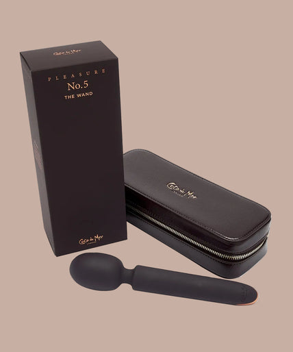Pleasure Number 5 by Coco de Mer: The Wand Coco de Mer Pleasure Number 5 – The Wand - Pleasurements
