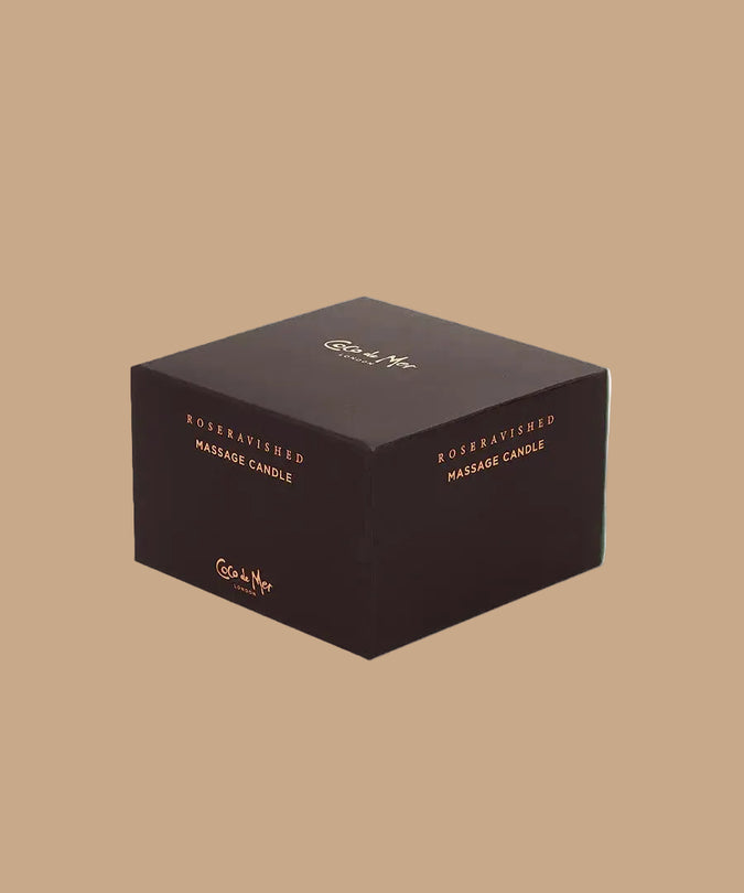 Coco de Mer Roseravished Massage Candle 200g - Pleasurements