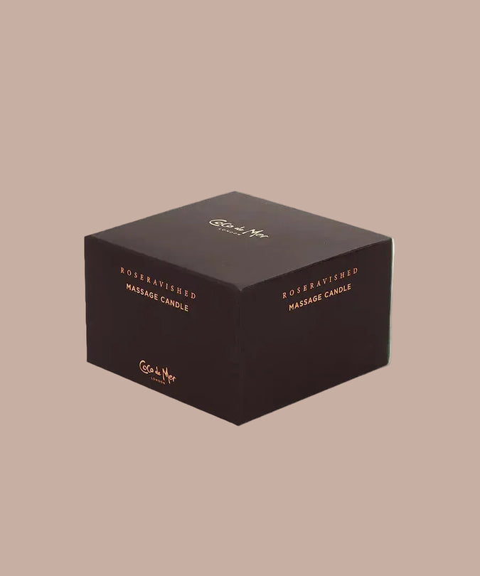 Coco de Mer Roseravished Massage Candle 200g - Pleasurements