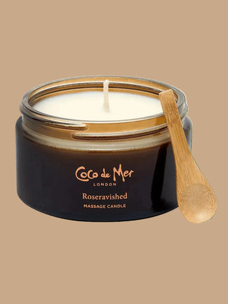 Coco de Mer – Roseravished Massage Candle 200g Coco de Mer Roseravished Massage Candle 200g - Pleasurements