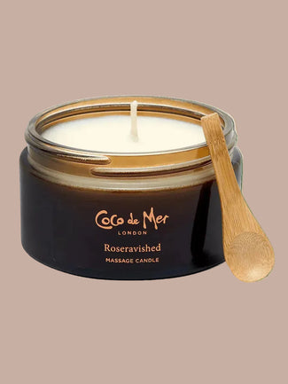 Coco de Mer – Roseravished Massage Candle 200g Coco de Mer Roseravished Massage Candle 200g - Pleasurements