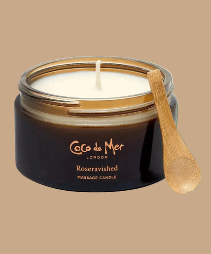 Coco de Mer – Roseravished Massage Candle 200g Coco de Mer Roseravished Massage Candle 200g - Pleasurements