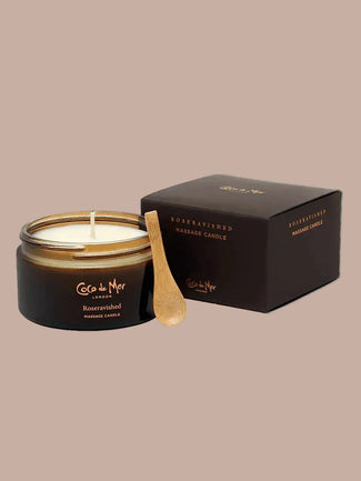 Coco de Mer – Roseravished Massage Candle 200g Coco de Mer Roseravished Massage Candle 200g - Pleasurements