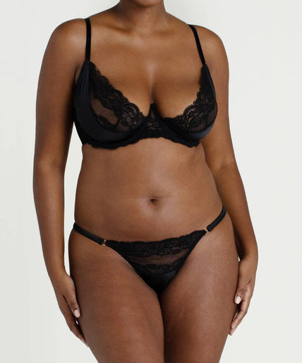 Coco de Mer Seraphine Brazilian Knicker Coco de Mer Seraphine Brazilian Knicker New - Pleasurements