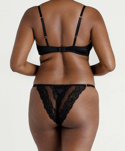 Coco de Mer Seraphine Brazilian Knicker Coco de Mer Seraphine Brazilian Knicker New - Pleasurements