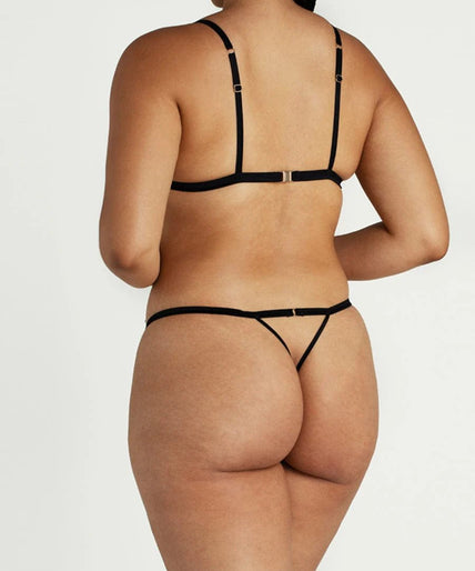 Coco de Mer Seraphine Thong Coco de Mer Seraphine G String - Pleasurements