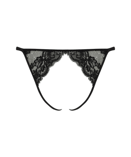 Coco de Mer Seraphine Open Knicker Coco de Mer Seraphine Open Knicker - Pleasurements