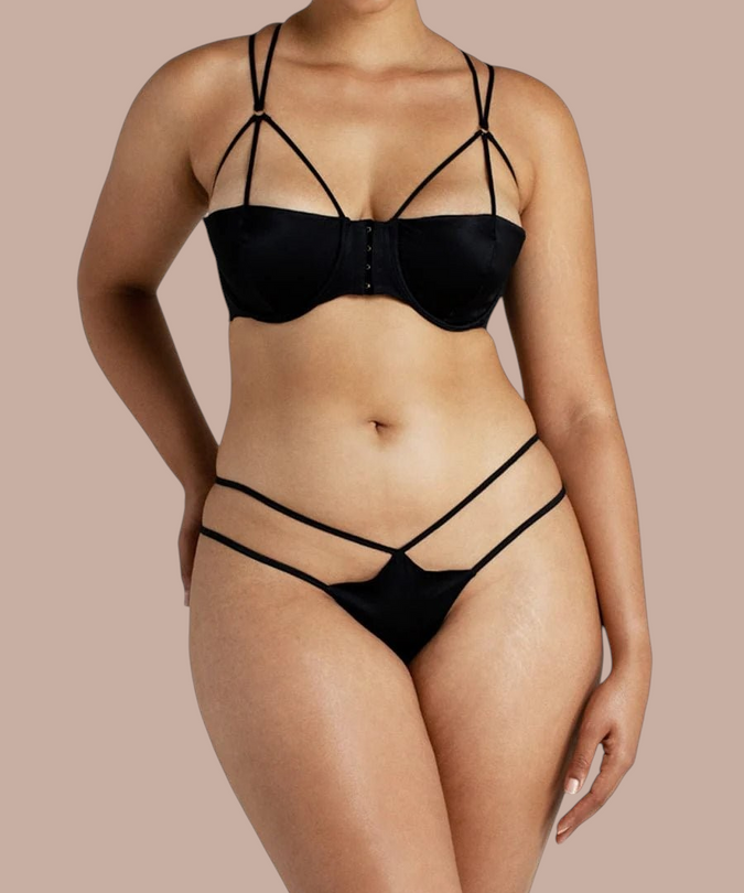 Coco de Mer Sylph Half Cup Bra - Pleasurements