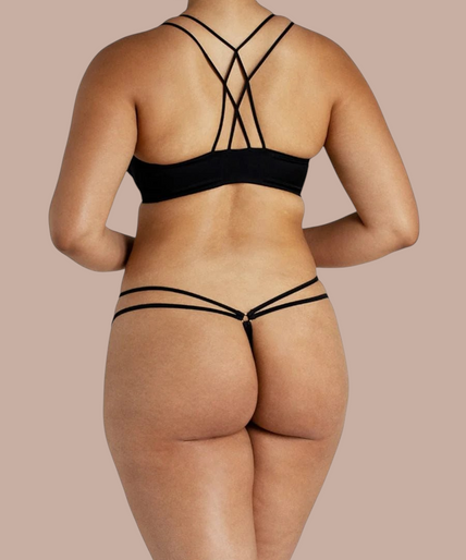 Coco de Mer – Sylph Half Cup Bra Black – 50%! Coco de Mer Sylph Half Cup Bra - Pleasurements