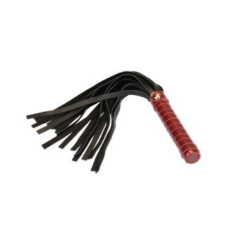 Liebe Seele Wine Red Leather Mini Flogger Liebe Seele Wine Red Leather Mini Flogger