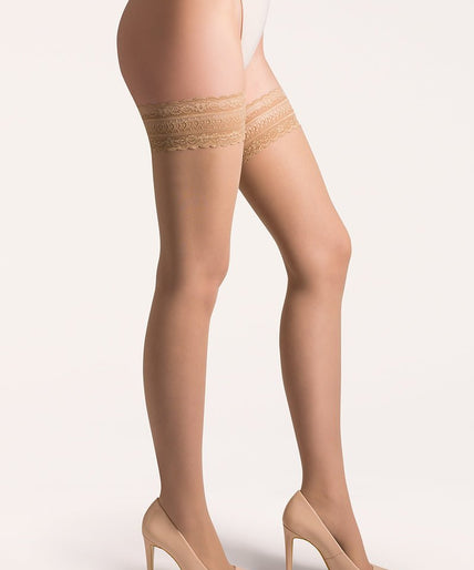 Gabriella in Love Hold Ups Caroline Natural Gabriella in Love Hold Ups Caroline Natural - Pleasurements