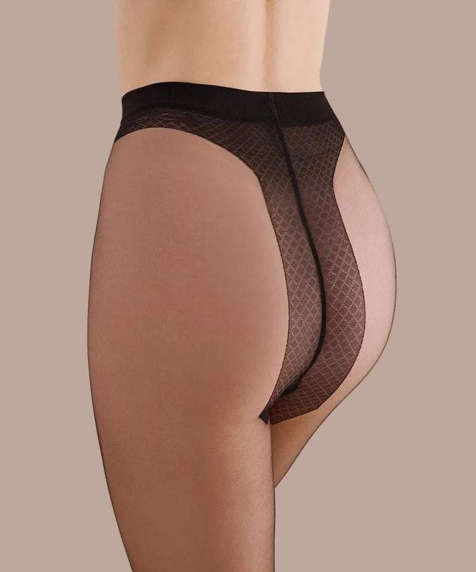 Gabriella Tights Elegant Matt 8 den Black - Pleasurements