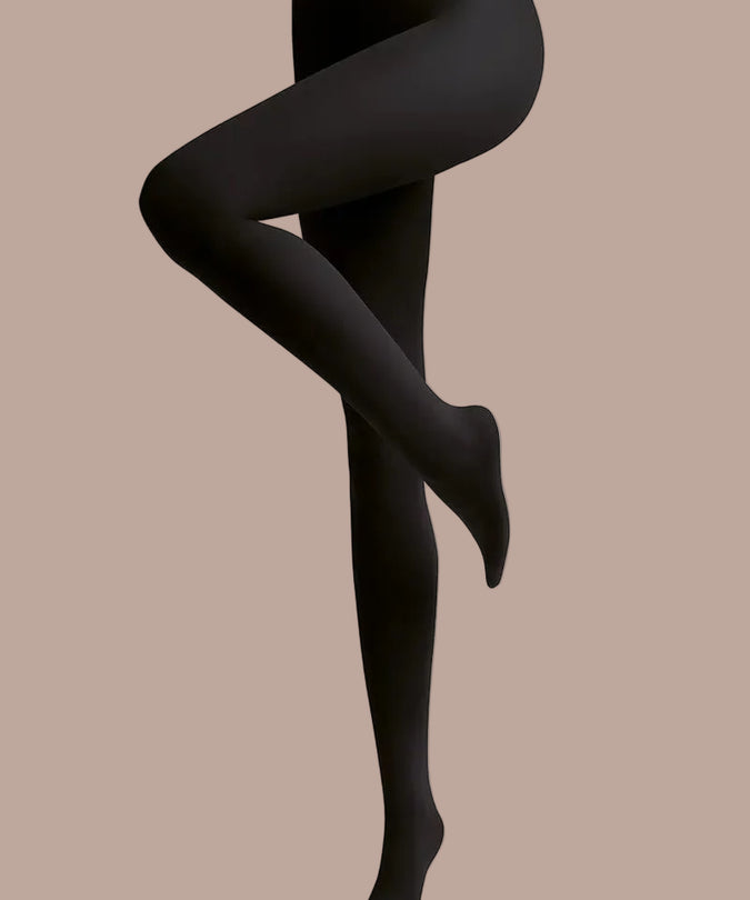 Gabriella Tights Microfibre Plus Size 60 den Black - Pleasurements
