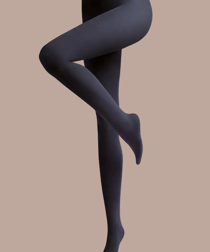 Gabriella Tights Microfibre Plus Size 60 den Grafit/Black - Pleasurements