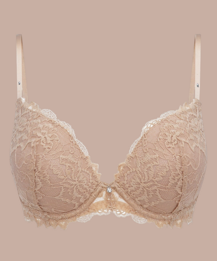 Heavenly by Heaven – Push-Up Bra Seductive Beige – 50%! Heavenly Push - Up Bra Beige - Pleasurements