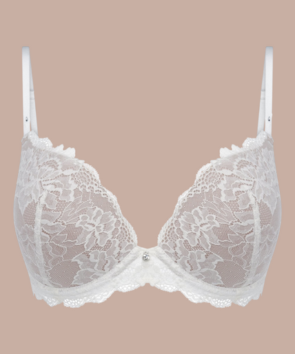 Heavenly by Heaven – Push-Up Bra Pure White – 50%! Heavenly Push - Up Bra White - Pleasurements