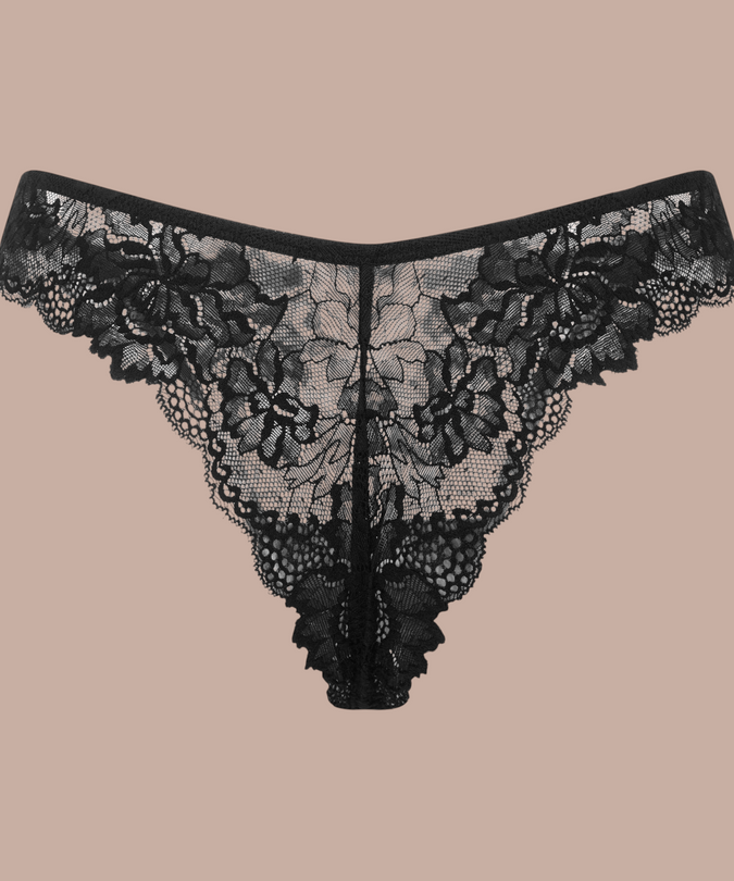 Heavenly Thong Black - Pleasurements
