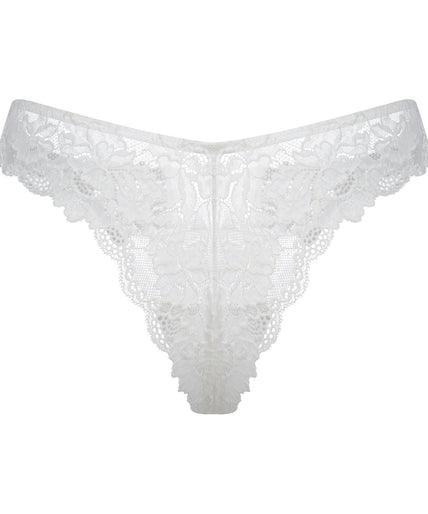 Heavenly Thong White Heavenly Push - Up Bra White - Pleasurements
