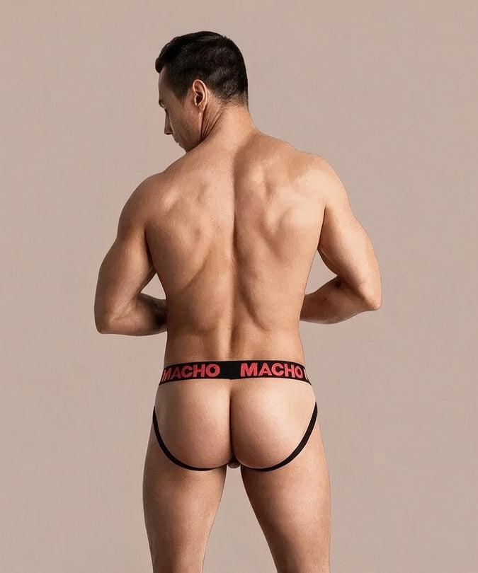 Macho – Mx25rc Jock Rood Leer S