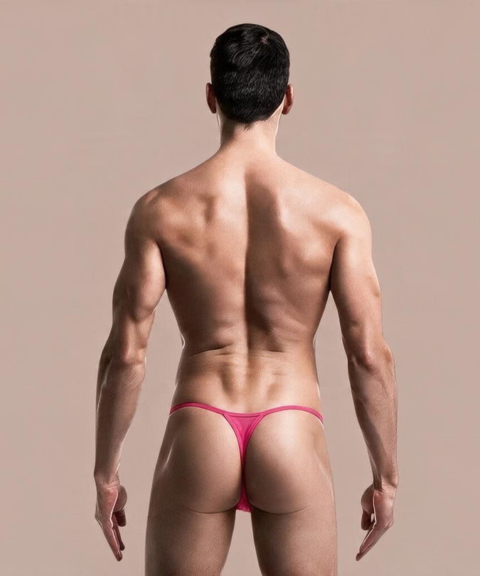 Mob – Roze Kant String Maat S/M