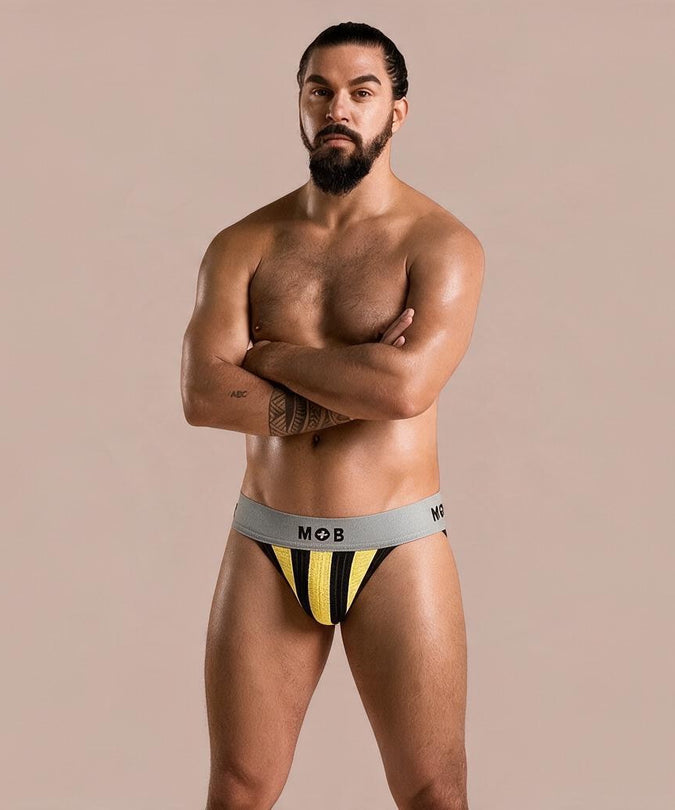 Mob – Classic Jock Stripe Geel Maat S