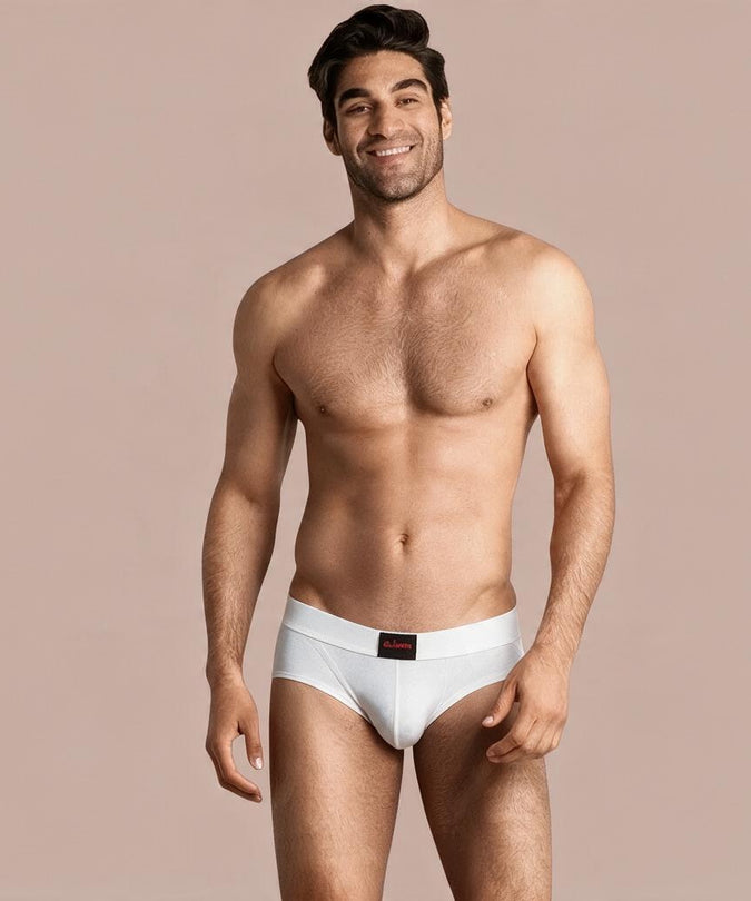 Burn – 007 Jock Lycra Wit S