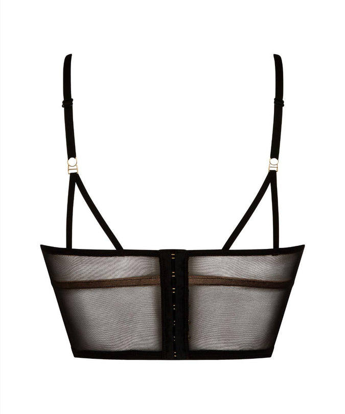 Atelier Amour – Cosmic Dream Open Bustier - Black