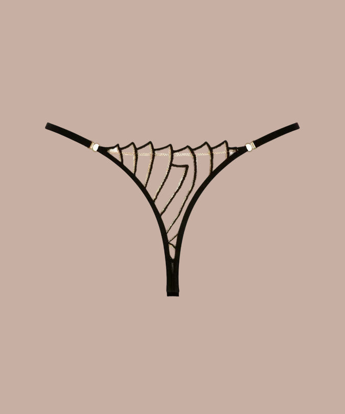 Atelier Amour – Cosmic Dream Thong Black