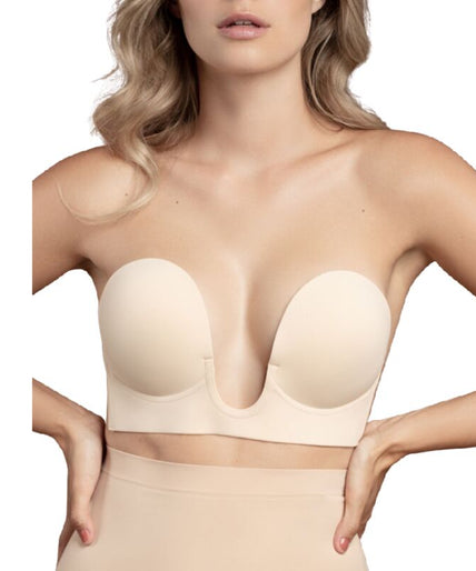 BYE-BRA - BH ZONDER BANDJES VORM U HUIDSKLEUR CUP E BYE-BRA - BH ZONDER BANDJES VORM U HUIDSKLEUR CUP E