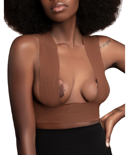 Bye – Bra – Body Tape 5 M X 6.5 Cm + 3 Pairs of Nipple Covers Brown Bye – Bra – Body Tape 5 M X 6.5 Cm + 3 Pairs of Nipple Covers Brown