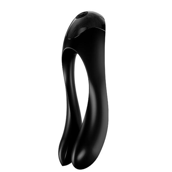SATISFYER - CANDY CANE FINGERVIBRATOR ZWART