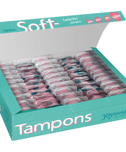 JOYDIVISION SOFT-TAMPONS - ORIGINELE SOFT-TAMPONS MINI X 50 STUKS JOYDIVISION SOFT-TAMPONS - ORIGINELE SOFT-TAMPONS MINI X 50 STUKS