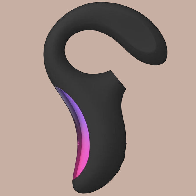 LELO – ENIGMA Massager met dubbele zuigstimulatie – Zwart