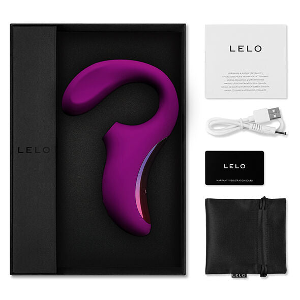 LELO – ENIGMA Double Suction Stimulation Massager – Purple