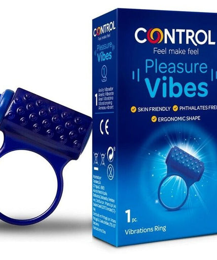 CONTROL - PLEASURE VIBES VIBRATING RING CONTROL - PLEASURE VIBES VIBRATING RING