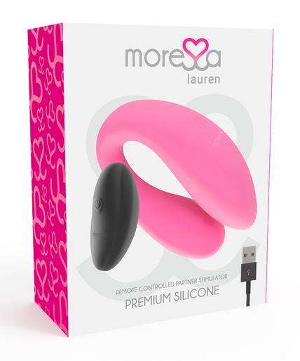 MORESSA - LAUREN REMOTE CONTROL STIMULATOR FOR COUPLES MORESSA - LAUREN REMOTE CONTROL STIMULATOR FOR COUPLES