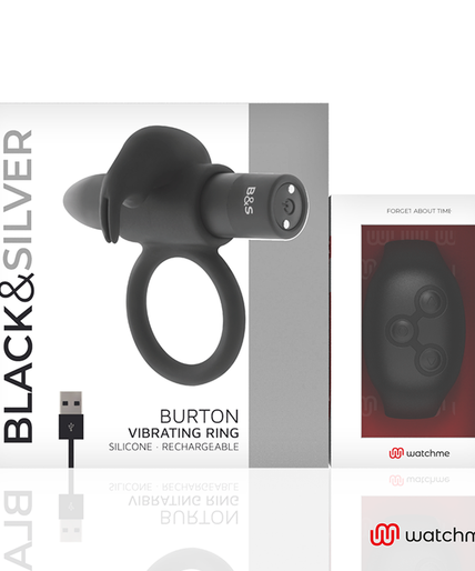 BLACK&SILVER - BURTON REMOTE CONTROL COCKRING WATCHME BLACK&SILVER - BURTON REMOTE CONTROL COCKRING WATCHME