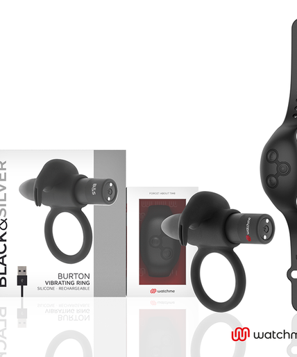 BLACK&SILVER - BURTON REMOTE CONTROL COCKRING WATCHME BLACK&SILVER - BURTON REMOTE CONTROL COCKRING WATCHME
