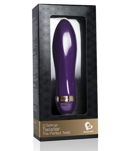 ROCKS-OFF - TWISTER VIBRATOR 10 MODES ROCKS-OFF - TWISTER VIBRATOR 10 MODES