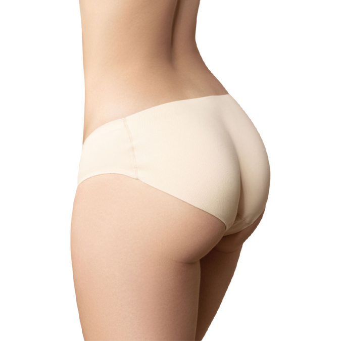 BYE-BRA - PANTIES SHORT WITH FILLING NALGAS SIZE M