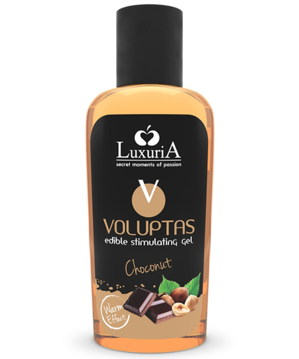 INTIMATELINE LUXURIA - VOLUPTAS EDIBLE MASSAGE GEL WARMING EFFECT - CHOCONUT 100 ML INTIMATELINE LUXURIA - VOLUPTAS EDIBLE MASSAGE GEL WARMING EFFECT - CHOCONUT 100 ML