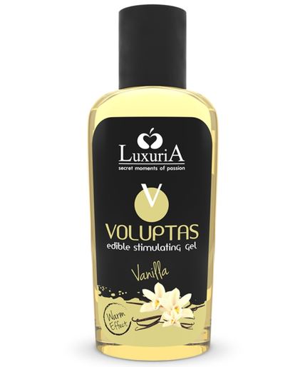 INTIMATELINE LUXURIA - VOLUPTAS EDIBLE MASSAGE GEL WARMING EFFECT - VANILLA 100 ML INTIMATELINE LUXURIA - VOLUPTAS EDIBLE MASSAGE GEL WARMING EFFECT - VANILLA 100 ML