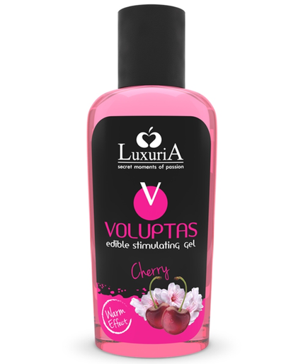 INTIMATELINE LUXURIA - VOLUPTAS EDIBLE MASSAGE GEL WARMING EFFECT - CHERRY 100 ML INTIMATELINE LUXURIA - VOLUPTAS EDIBLE MASSAGE GEL WARMING EFFECT - CHERRY 100 ML