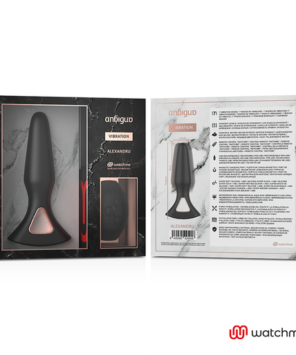ANBIGUO - WATCHME REMOTE CONTROL VIBRATOR ANAL PLUG ALEXANDRU ANBIGUO - WATCHME REMOTE CONTROL VIBRATOR ANAL PLUG ALEXANDRU