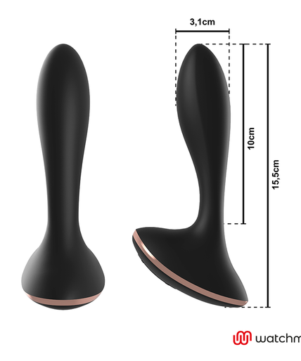 ANBIGUO - WATCHME REMOTE CONTROL VIBRATOR ANAL PLUG VERNET ANBIGUO - WATCHME REMOTE CONTROL VIBRATOR ANAL PLUG VERNET