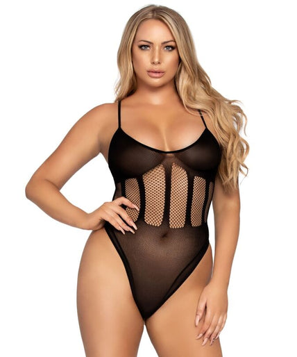 LEG AVENUE - BODYSUIT AND SKIRT SET ONE SIZE LEG AVENUE - BODYSUIT AND SKIRT SET ONE SIZE