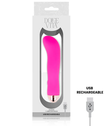 Pleasurements – Dolce Vita – Oplaadbare Vibrator Twee Roze 7 Snelheden Pleasurements – Dolce Vita – Oplaadbare Vibrator Twee Roze 7 Snelheden