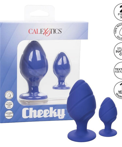 CALEXOTICS - CHEEKY BUTTPLUG PURPLE CALEXOTICS - CHEEKY BUTTPLUG PURPLE