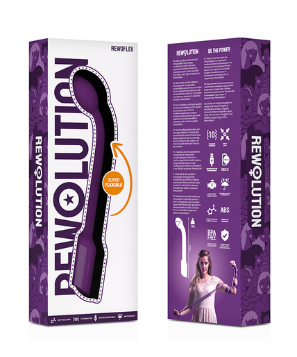 REWOLUTION - REWOFLEX FLEXIBLE G-POINT STIMULATOR VIBRATOR REWOLUTION - REWOFLEX FLEXIBLE G-POINT STIMULATOR VIBRATOR