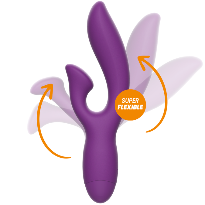 Rewolution – Rewofun Flexibler Vibrator mit Rabbit